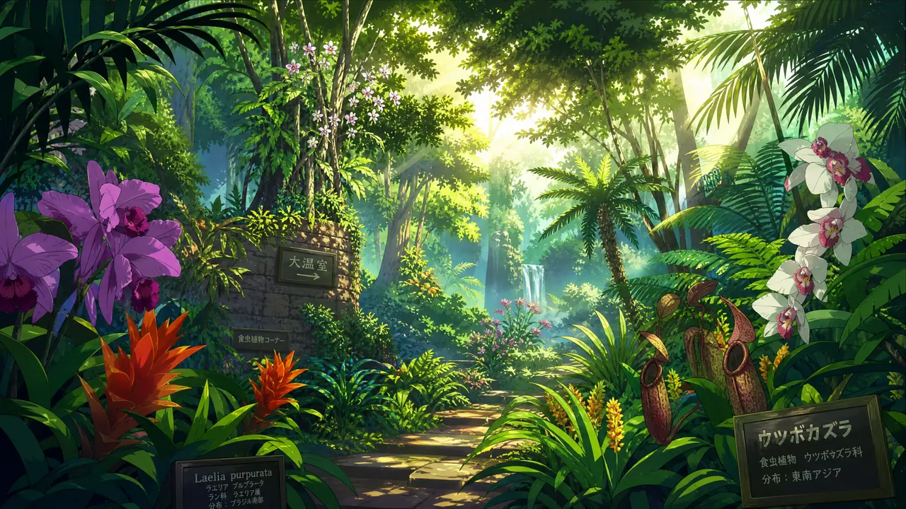 四虎热带雨林稀有植物视频教程：探秘亚马逊植物王国视频演示